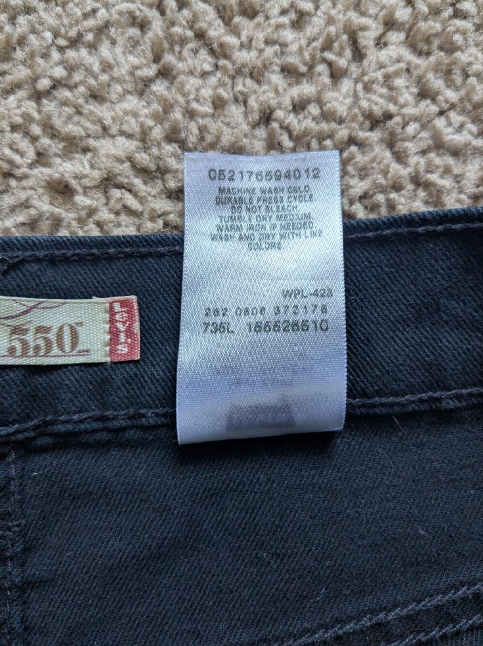 🖤 Levi's 550 Relaxed Bootcut - Picture 3 of 7